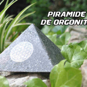 Pirámide de Orgonita tamaño grande 14-17 cm.